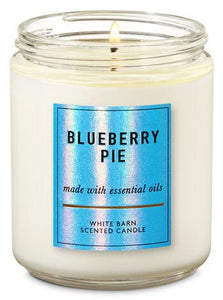 BLUEBERRY PIE Single Wick Candle